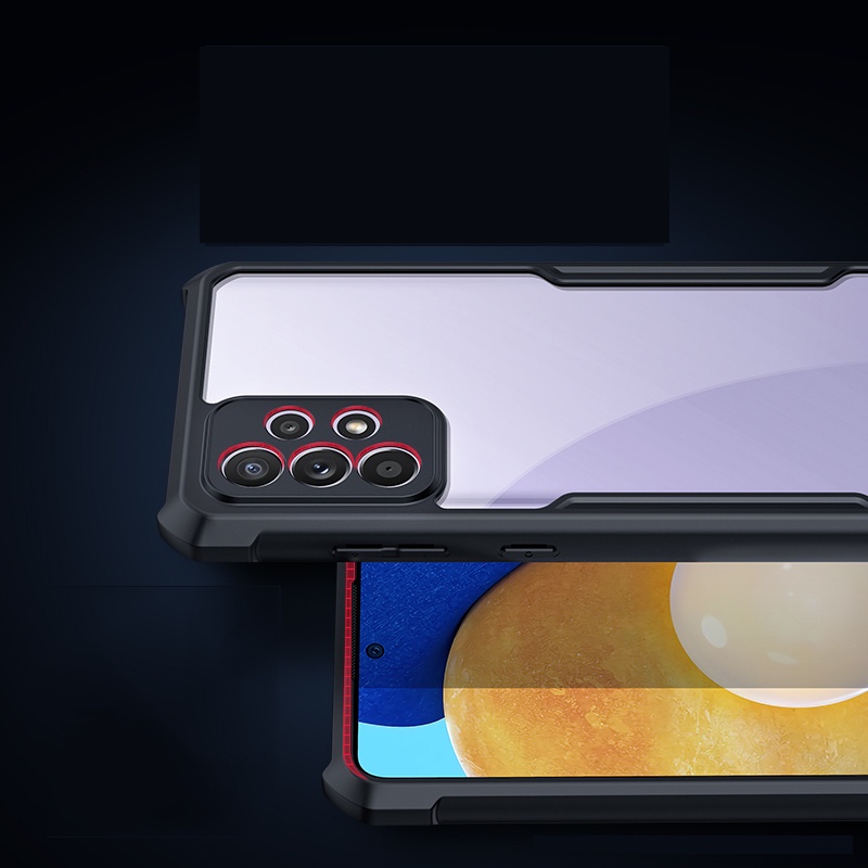 Ốp Điện Thoại TPU Acrylic Trong Suốt Chống Sốc Cho Samsung Galaxy A14 S23 Plus M53 M33 M23 A53 A73 A23 A33 5G A03 A13