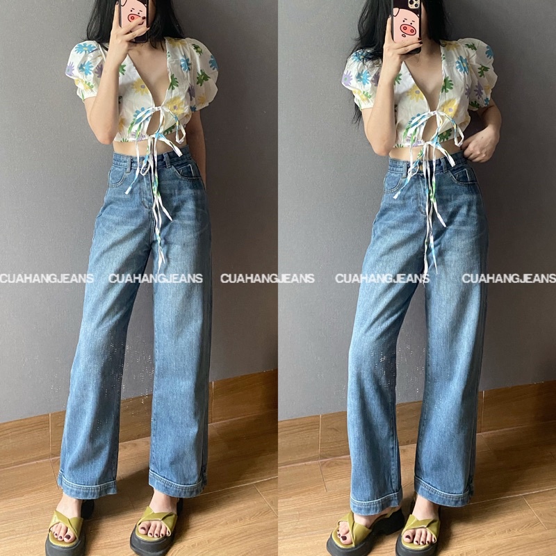 Áo croptop hoa cột
