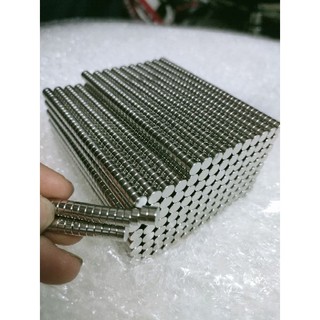 10 viên nam châm 5*3mm siêu mạnh nam châm trắng