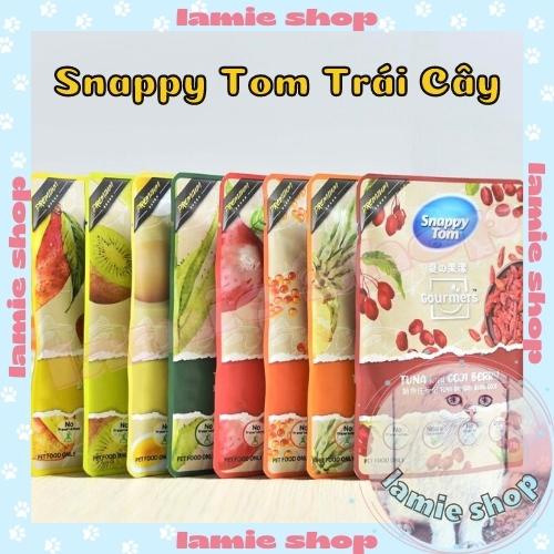Pate cho mèo Snappy Tom trái cây 70g cao cấp thơm ngon nhập Thái