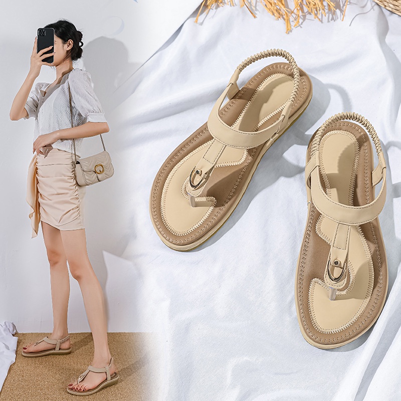 Sandal Đế Bằng Plus Size Cho Nữ