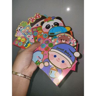 SET 6 BAO LÌ XÌ CHIBI 3D CUTE 2023