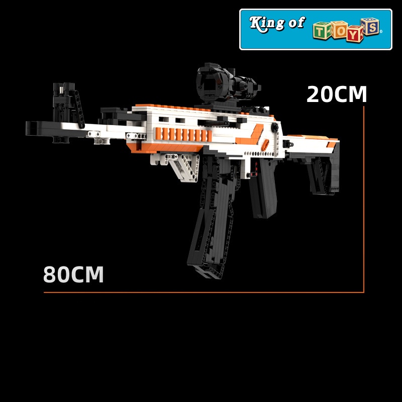 Đồ Chơi Lắp Ráp Mô Hình AK-12 Asiimov CSGO PUBG Với 1100 Mảnh Ghép,Bản Thiết Kế Tiêu Chuẩn Của Kevin183