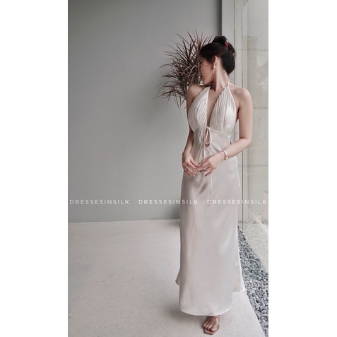 Đầm Lụa Con Sò