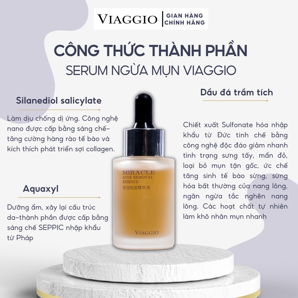 Serum Sạch Mụn Ngừa Thâm Viaggio 30ml | BigBuy360 - bigbuy360.vn