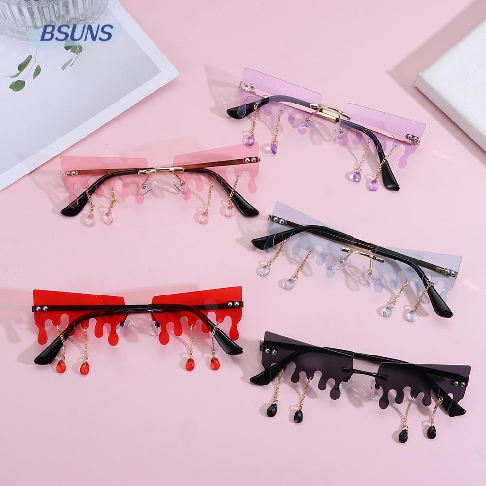 Kính Râm Gọng Hẹp Hình Ngọn Lửa Vui Nhộn