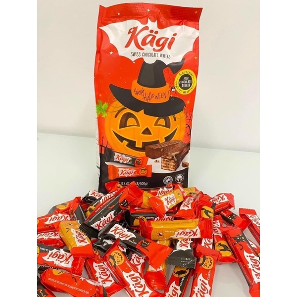 👻 BÁNH XỐP CHOCOLATE KAGI HALLOWEEN 500GR