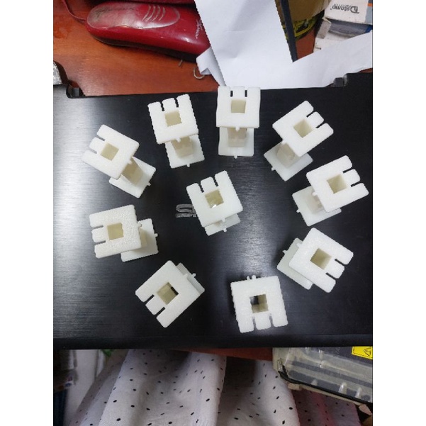 Combo 10 lõi nhựa ABS dài đại trắng  quấn cuộn cảm phân tần loa