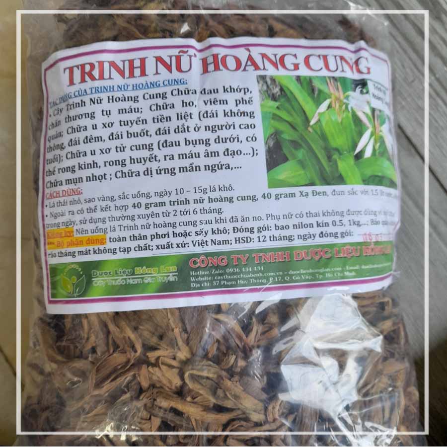 ✅ 1kg Cây T.r.i.nh N.ữ H.oàng C.ung khô sạch - Hàng Công Ty
