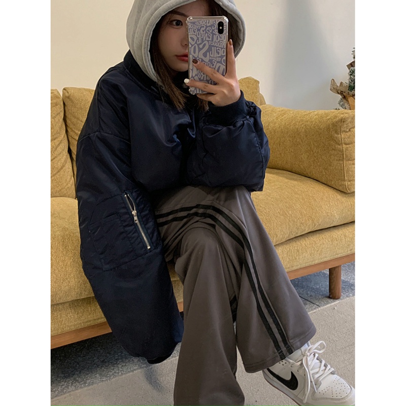 NRVP Quần Thể Thao Dài Dáng Rộng Phong Cách Thời Trang Hàn Quốc