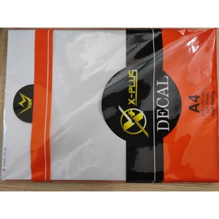 Decal A4 Tomy 145 -  65 temZ (Giấy in mã vạch A4) /A4 Plus màu đỏ 65 tem