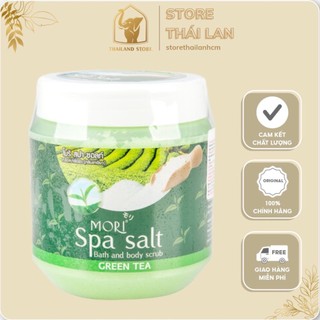 [CHÍNH HÃNG] Muối tẩy tế bào chết mori Spa Salt-Hương Trà Xanh (Green Tea) thái lan 700gr