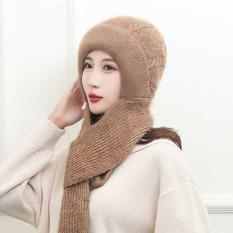 Mũ Len Trùm Đầu Màu Sắc Thời Trang Cho Nam Và Nữ