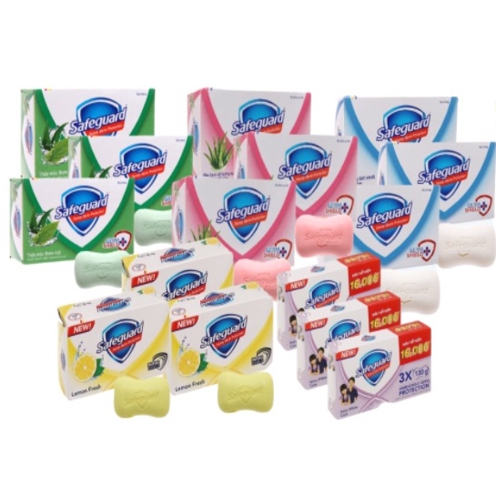 Combo 3 bánh xà phòng Safeguard 130g