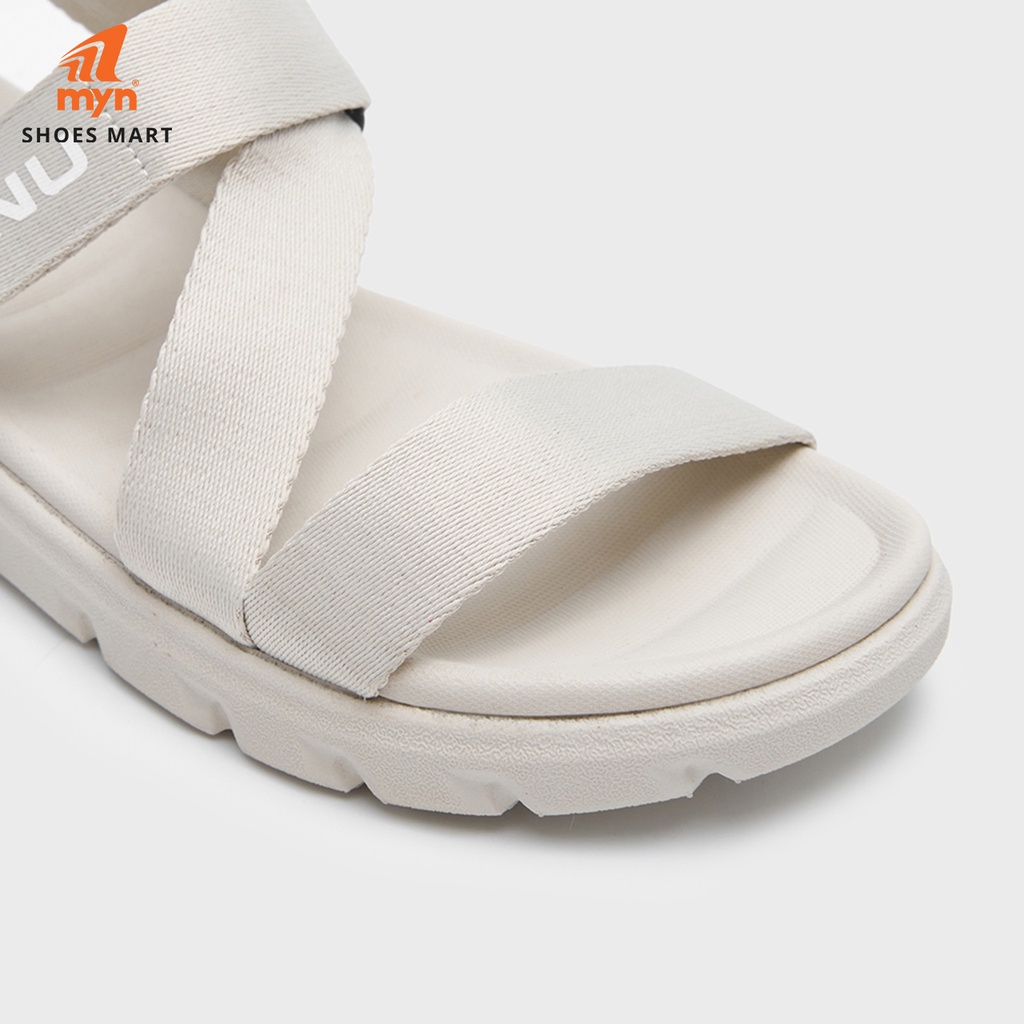 Giày Sandal Nữ Quai Chéo Nanu 12 Đế Bằng