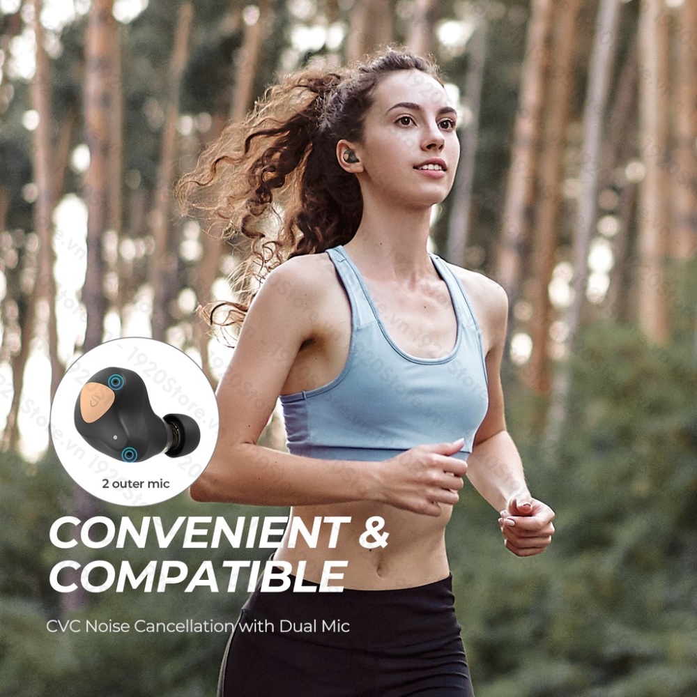 Tai Nghe Bluetooth True Wireless SoundPEATS Truengine 3 SE Newversion Pin 30H, BT v5.2 - Chính Hãng BH 12T