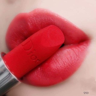 Son Dior 999 matte màu đỏ thuần