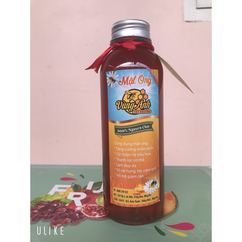 MẬT ONG HOA CÀ PHÊ NGUYÊN CHẤT VÀNG ANH TÂY NGUYÊN-500ML