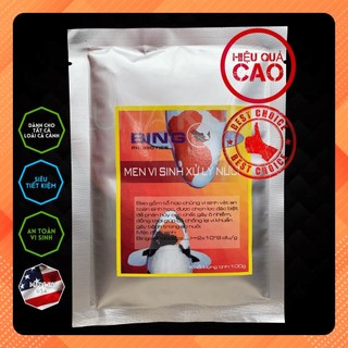  Men vi sinh Bingo xử lý nước hồ cá Koi gói 100g - Mua nhiều giá Sỉ 
