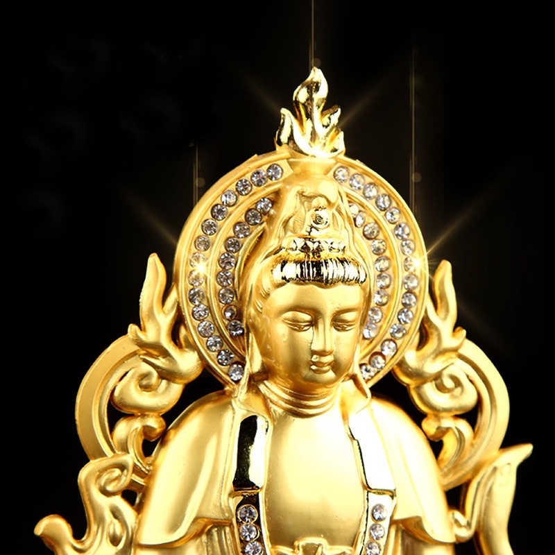 Tượng Phật Để Xe Ô Tô, Tượng Phật Bà Quan Âm Trang Trí Taplo Ô Tô, Bình An Trên Mọi Nẻo Đường