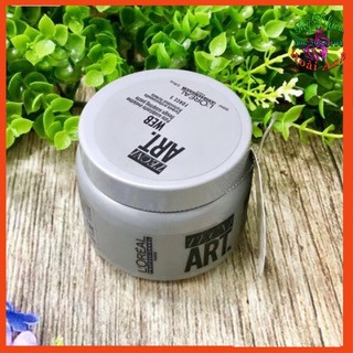 [Loreal chính hãng] Sáp vỗ L'oreal Tech.ni Art Web Design sculpting paste Force 5 tạo kiểu tóc 150ml