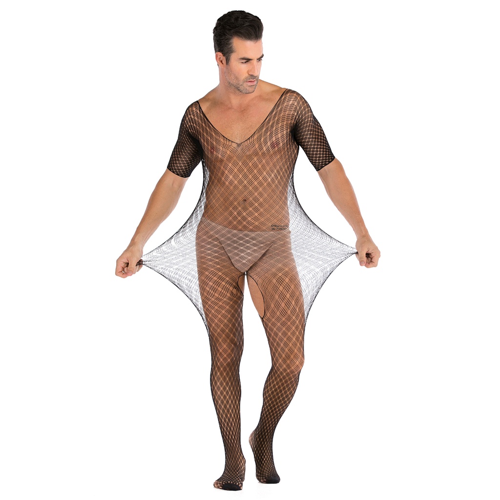 BODYSUIT NAM LƯỚI (QUẦN LIỀN ÁO) - A034