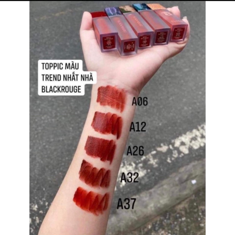 son blackrough nhiều màu: A12-A26-A06-A12-A31-A37