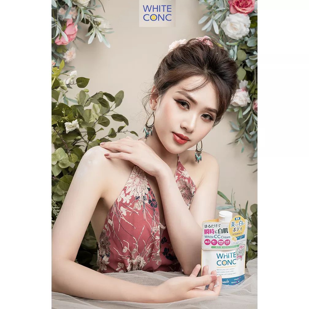 Kem dưỡng trắng da ban ngày toàn thân White ConC Cream Body Nhật Bản