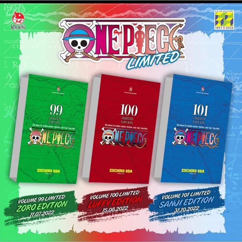 One piece 99,100,101 limited