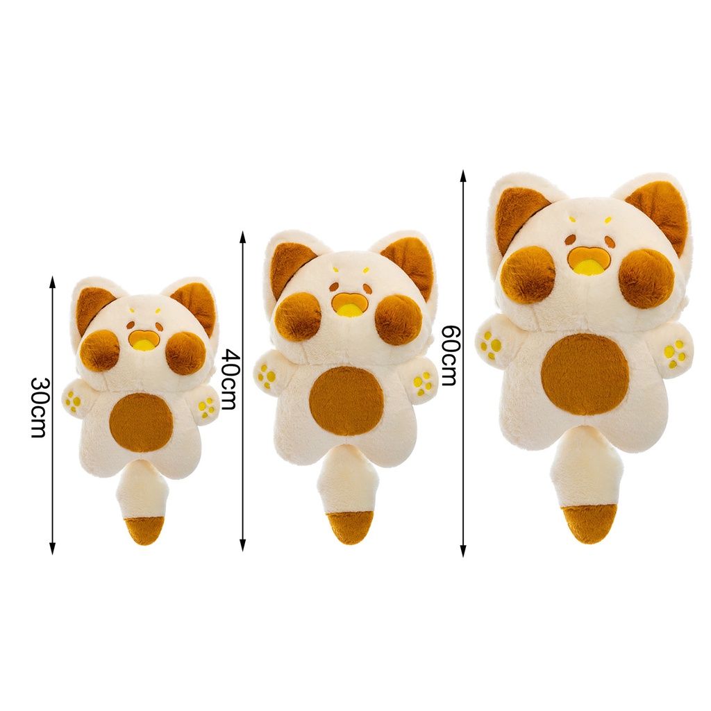 Mèo Nhồi Bông 30 / 40 / 60cm Hoạt Hình Dễ Thương
