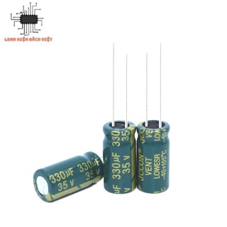 Tụ hóa 35v 330uf 10x13mm & 8x16mm tần số cao