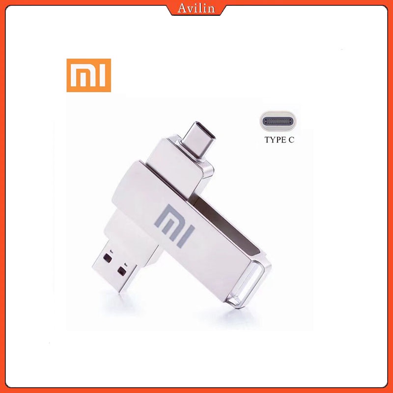 Xiaomi Ổ Đĩa USB Kép OTG 2TB 1TB 512G 256GB 128G 64G 32G 16G 8G type-c Bằng Kim Loại Chuyên Dụng | BigBuy360 - bigbuy360.vn