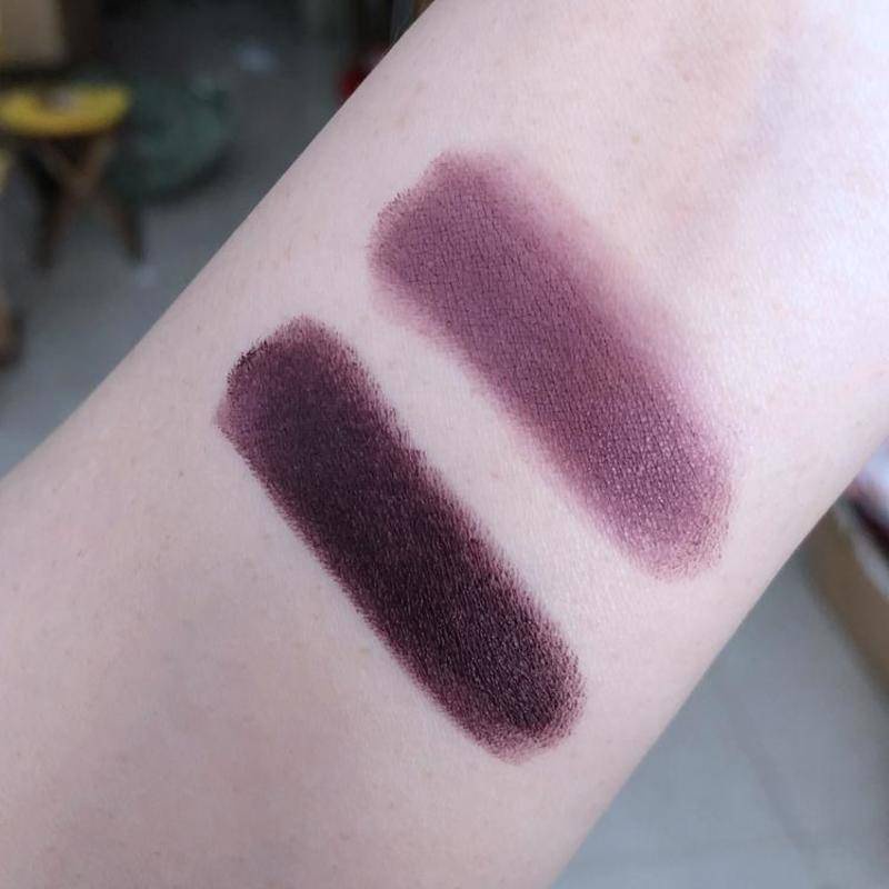 Son Lì Màu Đen Tím Khói Trang Điểm Lâu Trôi
