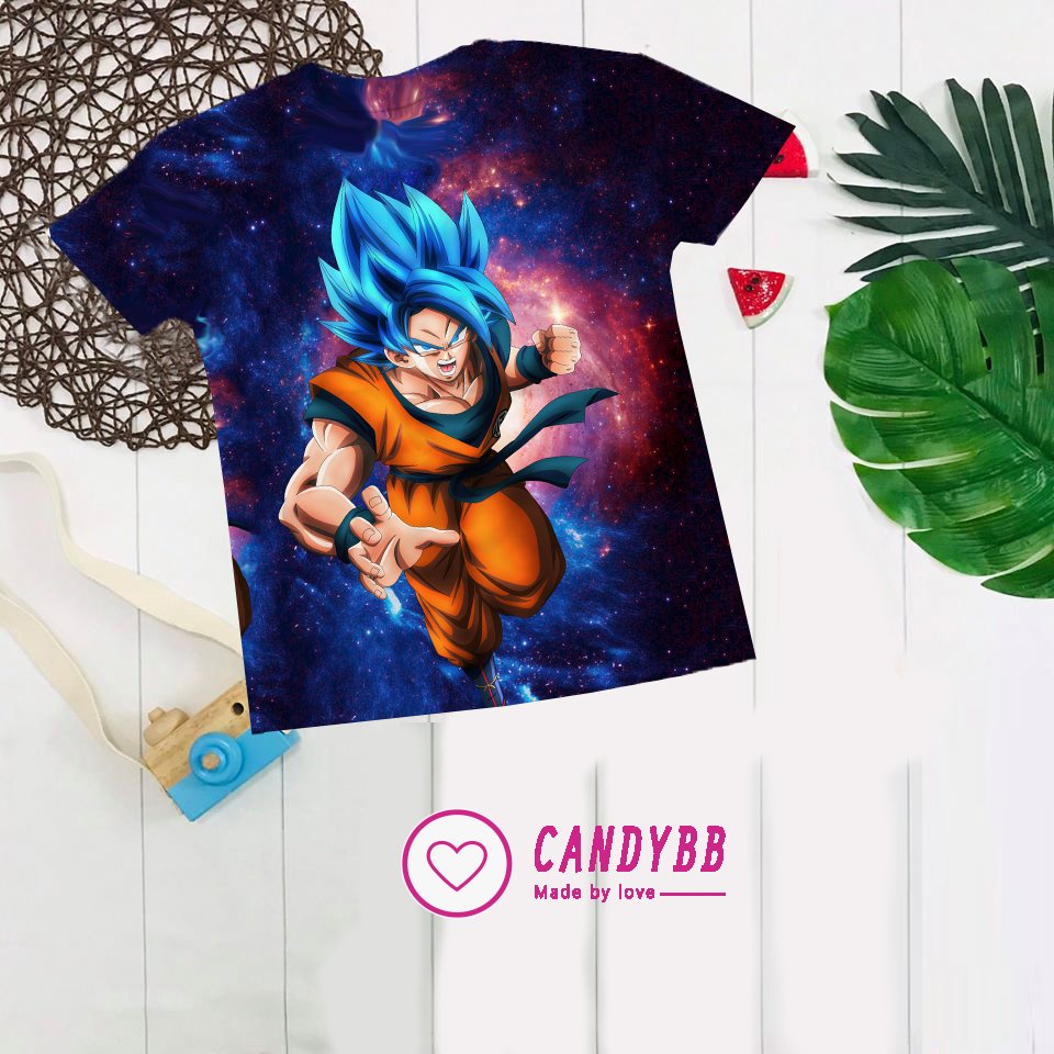 Áo thun 3D Songoku - 7 viên ngọc rồng