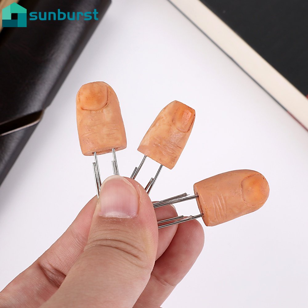 Bookmark Để Bàn Trang Trí Hình Ngón Tay Sáng Tạo