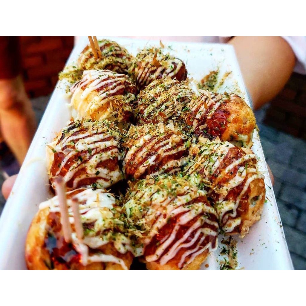 Bột làm bánh Takoyaki Okonomiyaki Mix powder Thái Lan 400 gram