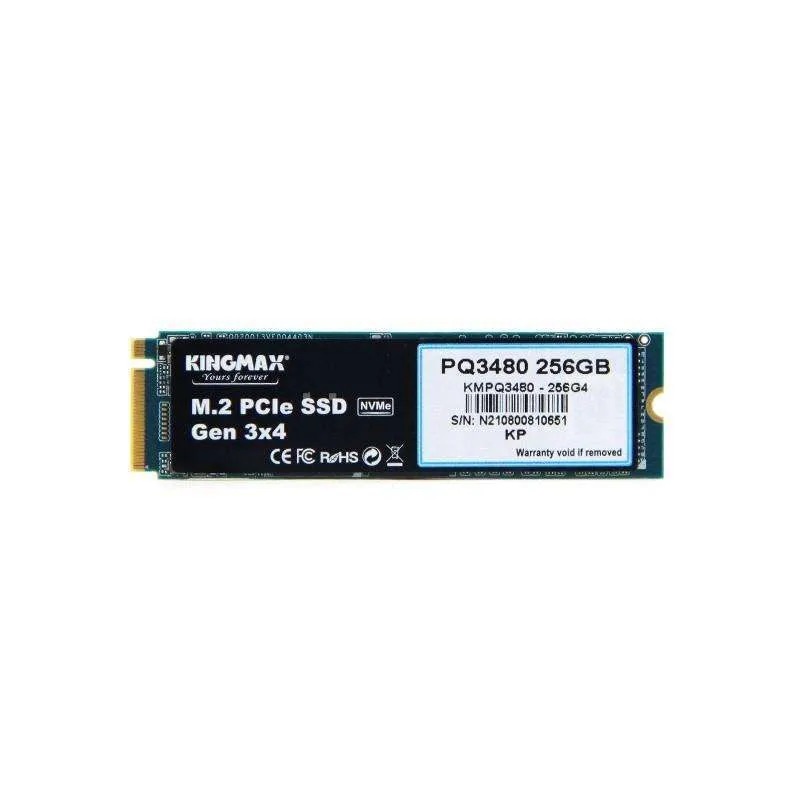 Ổ cứng SSD M.2 Kingmax PQ3480 128/256/512GB 2280 PCIe NVMe Gen 3x4 Đọc/ Ghi 1950/ 1800MB/s