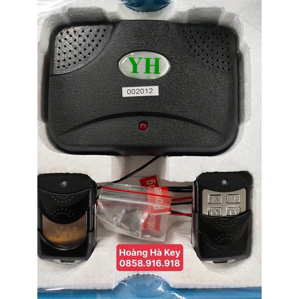 Bộ Hộp Điều Khiển Cửa Cuốn Đài Loan Mã Gạt Tần Số 433 mhz Tay Khiển Inox Xịn, Cực Bền