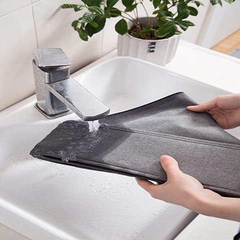 Hộp đựng đồ lót, hộp vải chia ngăn đựng đồ lót màu xám đậm - Khay xếp bảo quản đựng tất vớ sạch sẽ, tiết kiệm diện tích