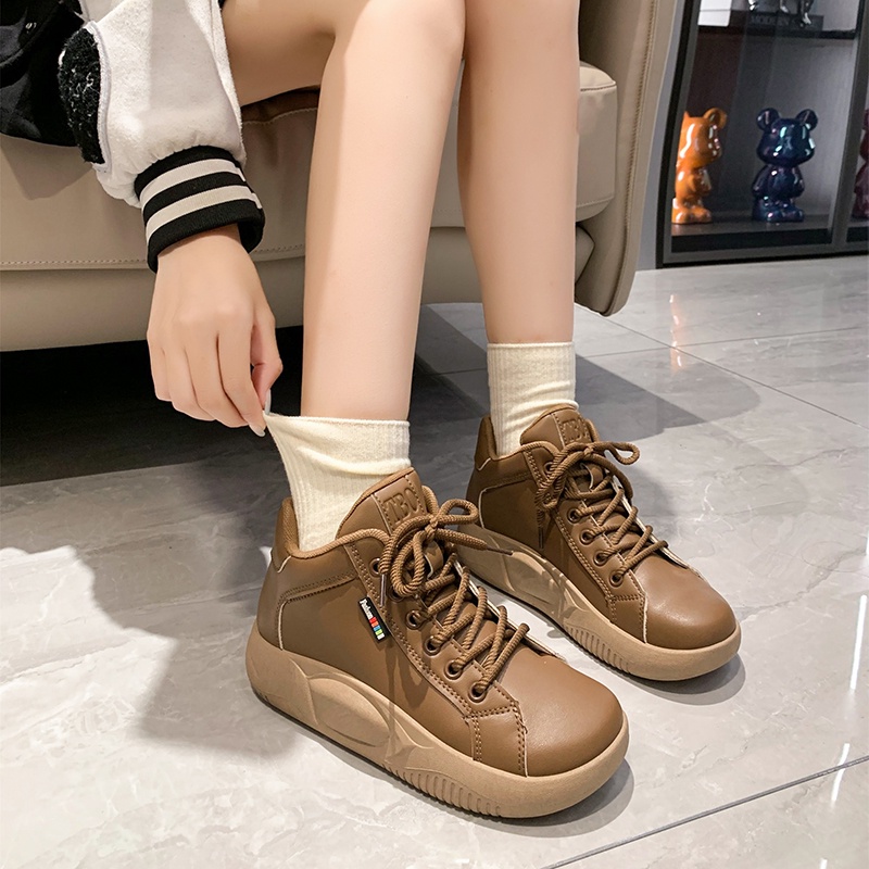 Giày Búp Bê Mũi Tròn Phong Cách retro Cho Nữ