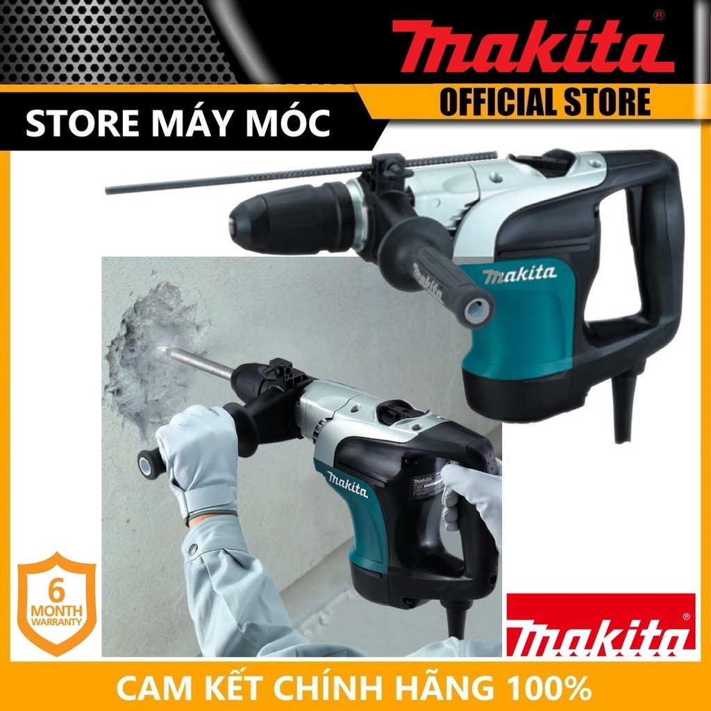MÁY KHOAN ĐỘNG LỰC 40MM 1050W MAKITA HR4002- HÀNG CHÍNH HÃNG