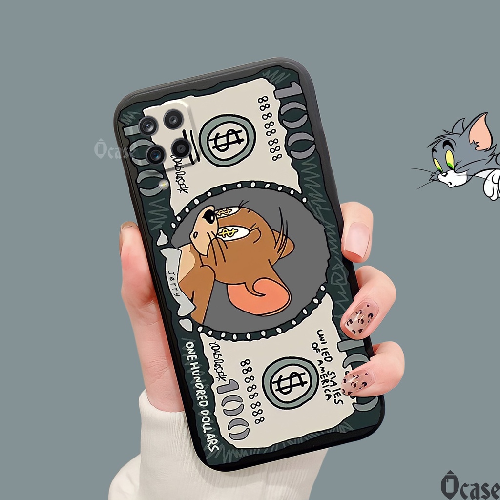 Ốp lưng Samsung A12 / A22 4G / A22 5G / A42 / M32 / M33 5G / M53 5G in hình Mèo và Chuột