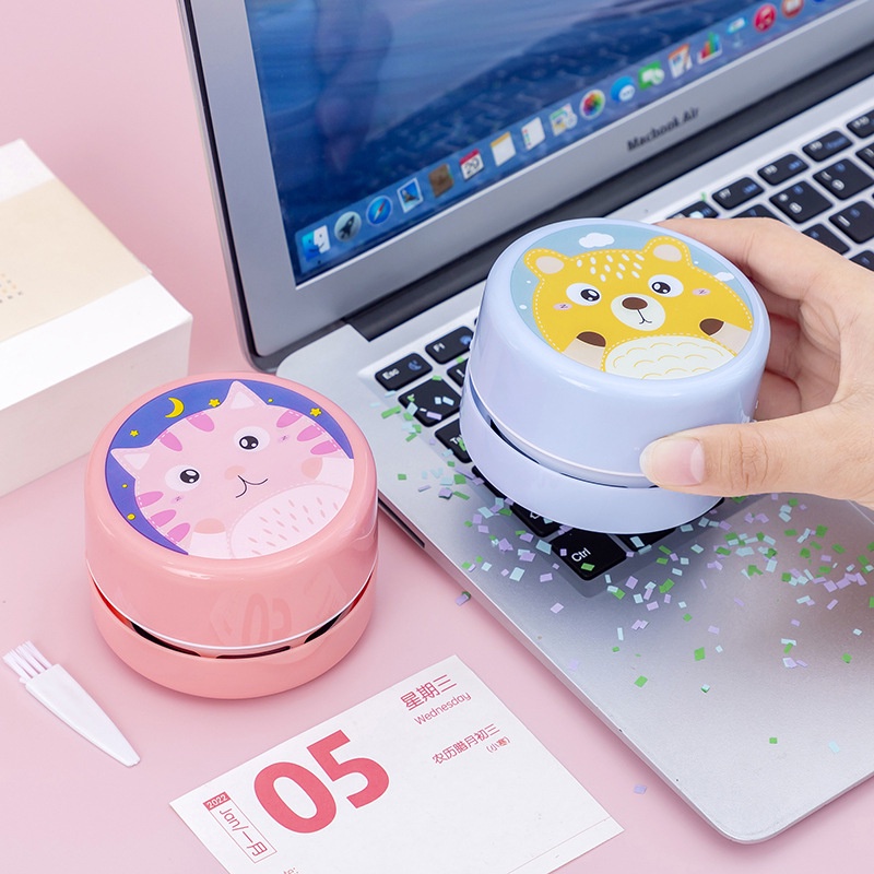 Máy Hút Bụi Để Bàn Mini Chuyên Dụng Cho Bàn Phím, cầm tay tiện dụng
