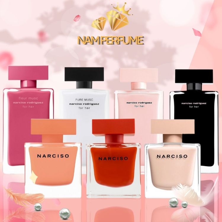 [ Mẫu thử ] Nước hoa Narciso Ambree 10ML, Nước Hoa Narciso Nữ Chính Hãng
