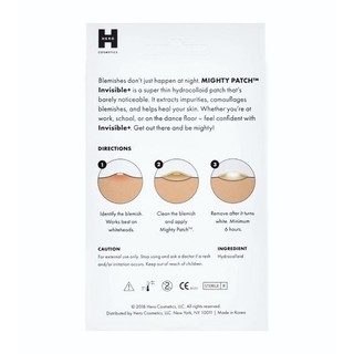Miếng dán mụn HERO MIGHTY PATCH phiên bản Invisible siêu mỏng