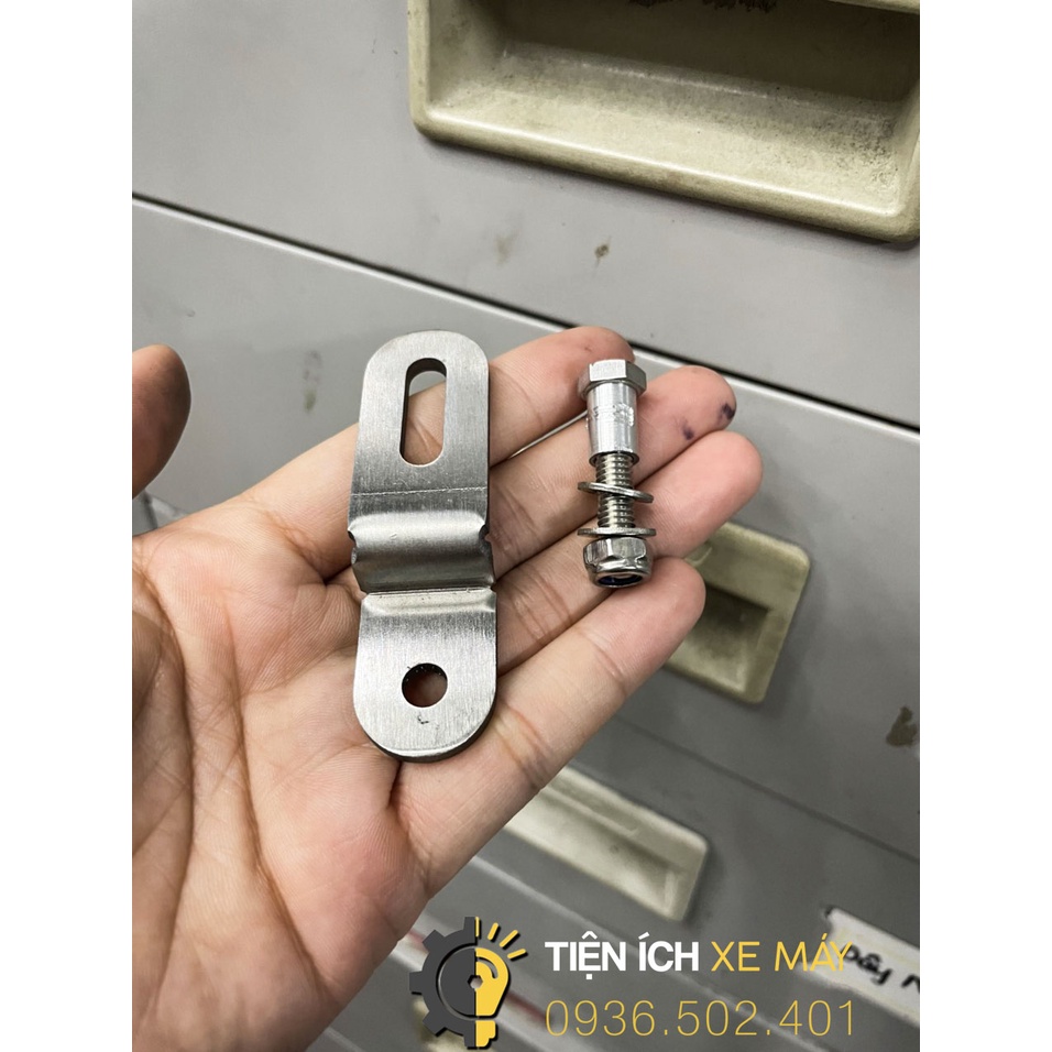 Ốc tay thắng, tay côn nối dài gắn đèn trợ sáng - inox 304