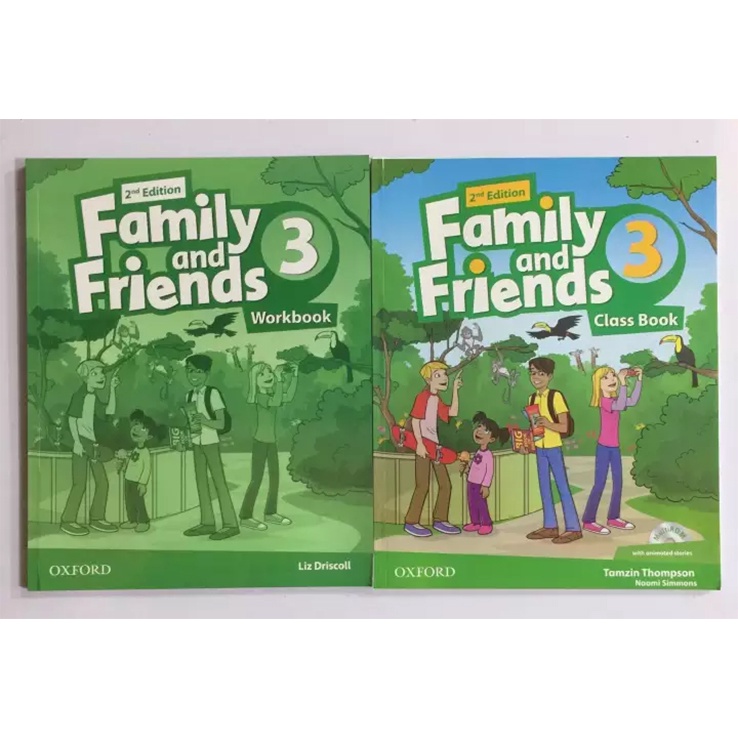 Sách - (Trọn Bộ 2 cuốn) Tiếng Anh- Family And Friends 3- 2nd Edition (WB + SB)