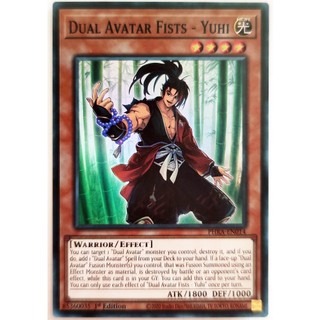 [Thẻ Yugioh] Dual Avatar Fists - Yuhi |EN| Super Rare