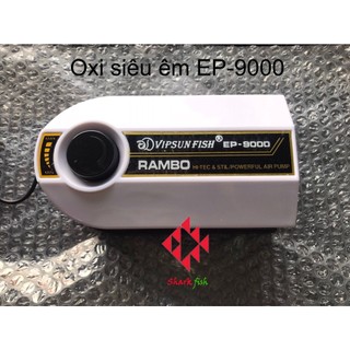 Máy sủi khí oxi 2 vòi siêu êm rambo ep-9000 sủi khí cho hồ cá cảnh,máy sủi khí ep-9000 cho hồ cá