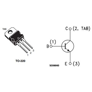 13007 Transistor NPN 400V 8A TO220 Mới